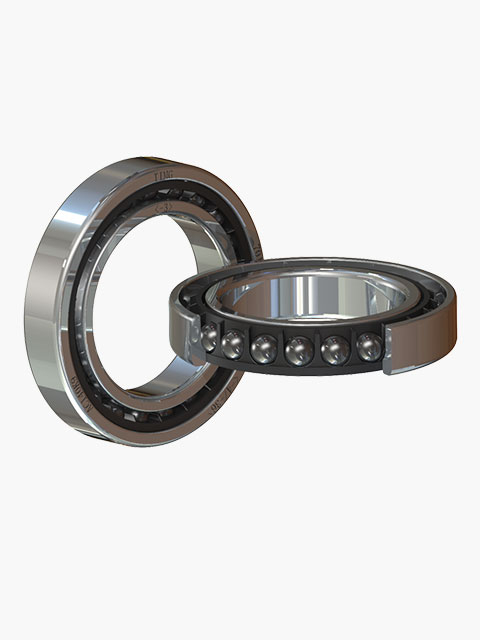 Angular contact ball bearings